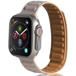 Beline pasek Apple Watch Magnetic38/40/41mm khaki