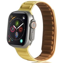 Beline pasek Apple Watch Magnetic38/40/41mm żółty /yellow