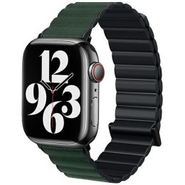 Beline pasek Apple Watch Magnetic Pro38/40/41mm czarno/zielony black/green box