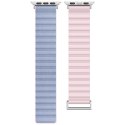 Beline pasek Apple Watch Magnetic Pro42/44/45/49mm różowo/błękitny pink/sierra box
