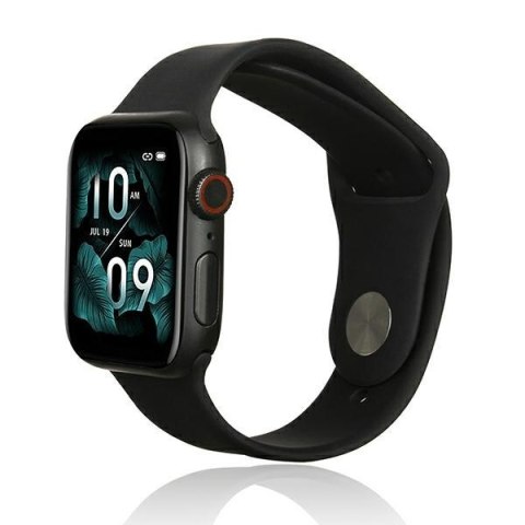 Beline pasek Apple Watch Silicone38/40/41mm czarny /black