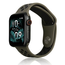 Beline pasek Apple Watch Sport Silicone38/40/41mm brązowo-czarny brown/black