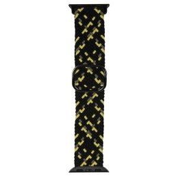 Beline pasek Apple Watch Textile38/40/41mm czarno-limonkowy black/lime