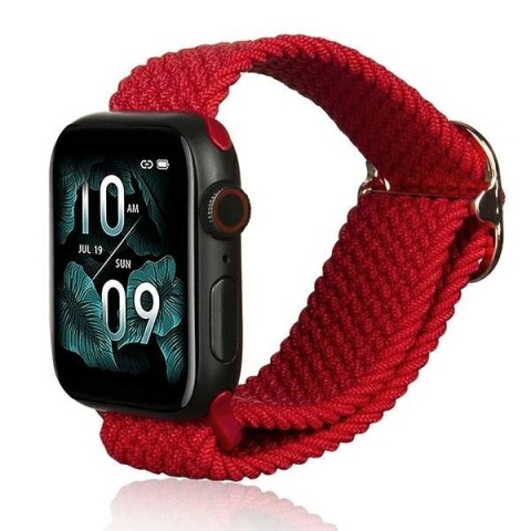 Beline pasek Apple Watch Textile38/40/41mm czerwony /red