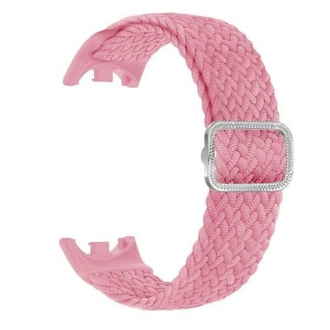 Beline pasek Mi Band 10/9/8 Nylon różowy/pink