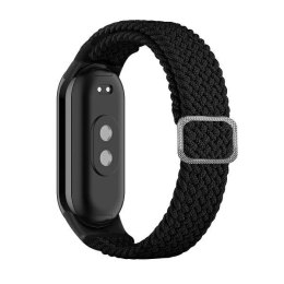Beline pasek Mi Band 10/9/8 Textile czarny/black