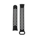 Beline pasek Mi Band 10/9/8 design czarno-biały /black-white