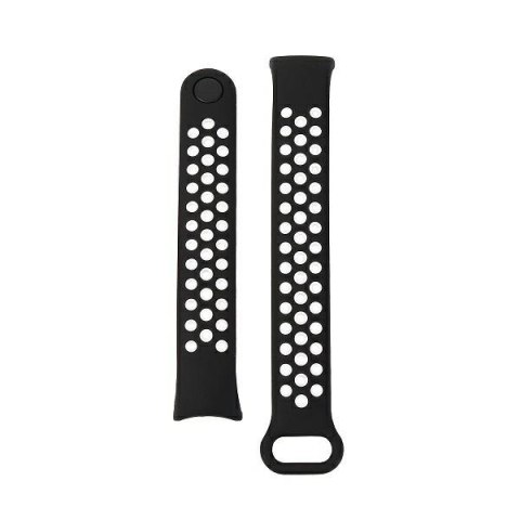 Beline pasek Mi Band 10/9/8 design czarno-biały /black-white