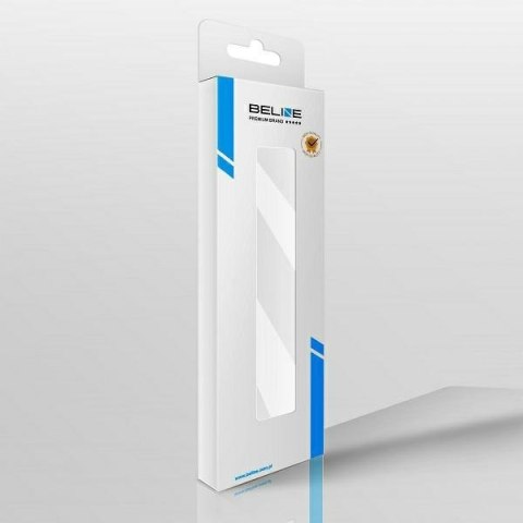 Beline pasek Watch 20mm Double ColorSilicone biało-niebieski white/blue box