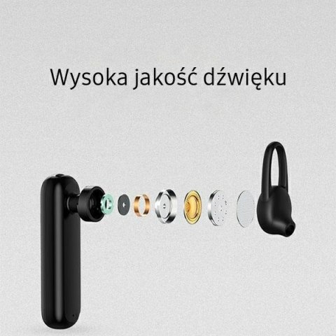 Beline słuchawka Bluetooth LM01 biała/white
