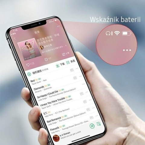 Beline słuchawka Bluetooth LM01 biała/white