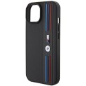 BMW BMHCP15S22PPMK iPhone 15 / 14 / 136.1" czarny/black Tricolor M Collection