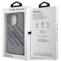 BMW BMHCP16X23HTRAG iPhone 16 Pro Max 6.9" szary/grey hardcase Motorsport IML Random Stripes