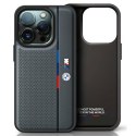 BMW BMHCP16L23PUPVA iPhone 16 Pro 6.3" antracyt/anthracite hardcase M Perforated Tricolor Detail Line