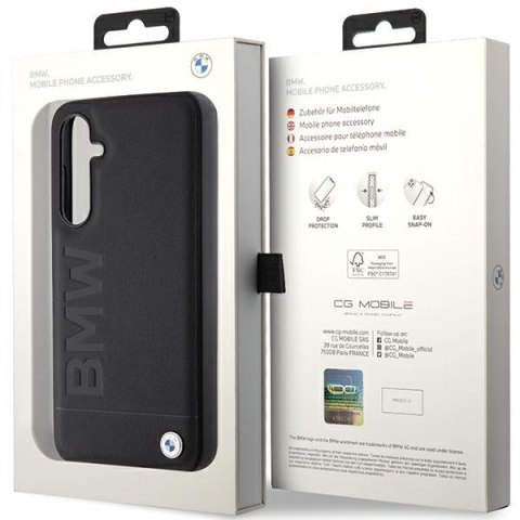 BMW BMHCS23FESLLBK S23 FE S711czarny/black Leather Hot Stamp