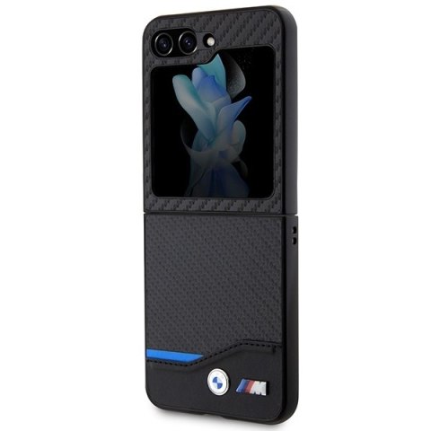 BMW BMHCZF522NBCK Z Flip5 F731czarny/black Leather Carbon