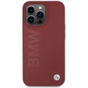 BMW BMHMP15XSLBLRE iPhone 15 Pro Max6.7" czerwony/red hardcase Silicone Big Logo MagSafe