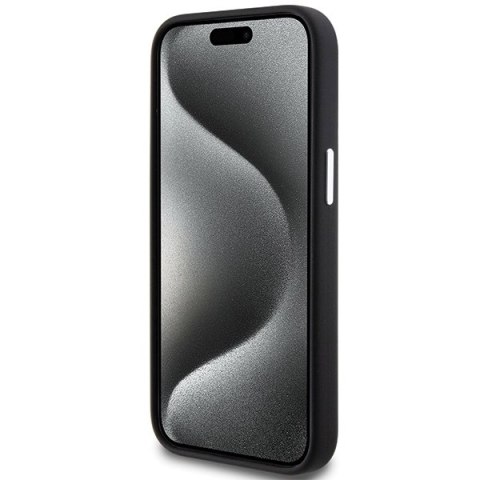 BMW BMHMP15MSILBK2 iPhone 15 Plus / 14 Plus 6.7" czarny/black Signature Liquid Silicone MagSafe