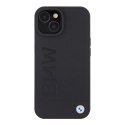 BMW BMHMP15SSLLBK iPhone 15 / 14 / 13 6.1" czarny/black Magsafe hardcase Signature Logo Imprint