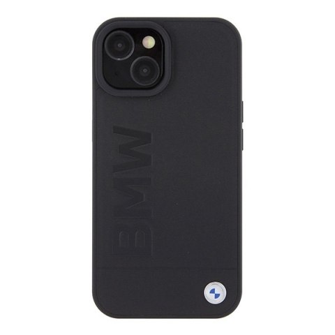 BMW BMHMP15SSLLBK iPhone 15 / 14 / 13 6.1" czarny/black Magsafe hardcase Signature Logo Imprint