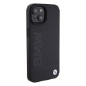 BMW BMHMP15SSLLBK iPhone 15 / 14 / 13 6.1" czarny/black Magsafe hardcase Signature Logo Imprint