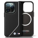 BMW BMHMP16L23PUCPK iPhone 16 Pro 6.3" czarny/black hardcase M Perforated Twisted Line MagSafe