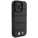 BMW BMHMP16L23PUSPK iPhone 16 Pro6.3" czarny/black hardcase M Perforated And Stitched Line MagSafe