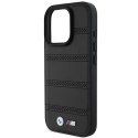 BMW BMHMP16L23PUSPK iPhone 16 Pro6.3" czarny/black hardcase M Perforated And Stitched Line MagSafe