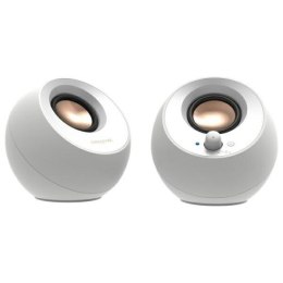 Creative Głośniki do komputera Pebble 2.0 V3 biały/white Bluetooth 5.0 USB-C