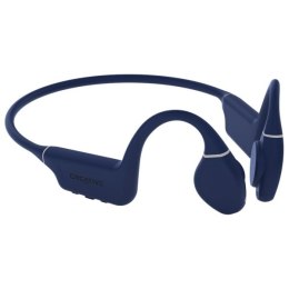 Creative Słuchawki bezprzewodowe z przewodnictwem kostnym Outlier Free Pro granatowy/navy Bluetooth 5.3