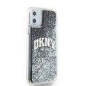 DKNY DKHCN61LBNAEK iPhone 11 / Xr 6.1"czarny/black hardcase Liquid Glitter Big Logo