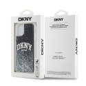 DKNY DKHCN61LBNAEK iPhone 11 / Xr 6.1" czarny/black hardcase Liquid Glitter Big Logo