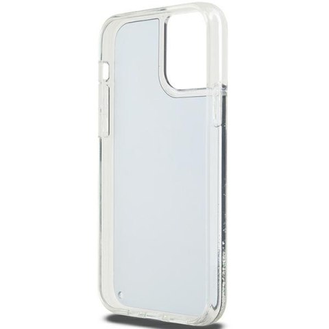 DKNY DKHCP12MLBNAEK iPhone 12/12 Pro6.1" czarny/black hardcase Liquid Glitter Big Logo