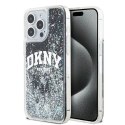 DKNY DKHCP13XLBNAEK iPhone 13 Pro Max 6.7" czarny/black hardcase Liquid Glitter Big Logo