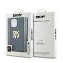 DKNY DKHCP14LPBSWSK iPhone 14 Pro 6.1"czarny/black hardcase Wrist Strap Stock Logo