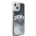 DKNY DKHCP14SLBNAEK iPhone 14 / 15 / 13 6.1" czarny/black hardcase Liquid Glitter Big Logo