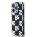 DKNY DKHCP15XHDLCEK iPhone 15 Pro Max 6.7" czarny/black hardcase IML Checkered Mono Pattern