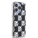 DKNY DKHCP15XHDLCEK iPhone 15 Pro Max 6.7" czarny/black hardcase IML Checkered Mono Pattern