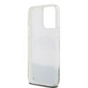 DKNY DKHCP15XLBNAET iPhone 15 Pro Max 6.7" biały/white hardcase Liquid Glitter Big Logo