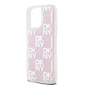 DKNY DKHCP15XLCPEPP iPhone 15 Pro Max 6.7" różowy/pink hardcase Liquid Glitter Multilogo