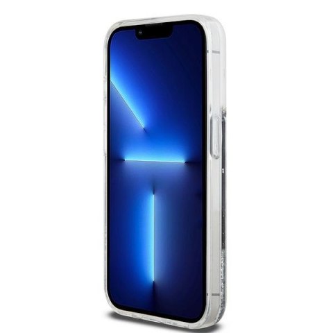 DKNY DKHCP15LLBNAEK iPhone 15 Pro6.1" czarny/black hardcase Liquid Glitter Big Logo