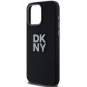 DKNY DKHCP15LSMCBSK iPhone 15 Pro 6.1" czarny/black hardcase Liquid Silicone Metal Logo