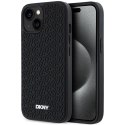 DKNY DKHCP15M3DRPWK iPhone 15 Plus6.7" czarny/black hardcase 3D Rubber Repeat Pattern