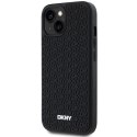 DKNY DKHCP15M3DRPWK iPhone 15 Plus6.7" czarny/black hardcase 3D Rubber Repeat Pattern