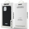 DKNY DKHCP15M3DRPWK iPhone 15 Plus6.7" czarny/black hardcase 3D Rubber Repeat Pattern