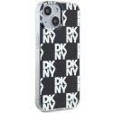 DKNY DKHCP15MHDLCEK iPhone 15 Plus / 14 Plus 6.7" czarny/black hardcase IML Checkered Mono Pattern