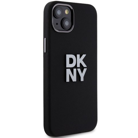 DKNY DKHCP15MSMCBSK iPhone 15 Plus / 14Plus 6.7" czarny/black hardcase Liquid Silicone Metal Logo