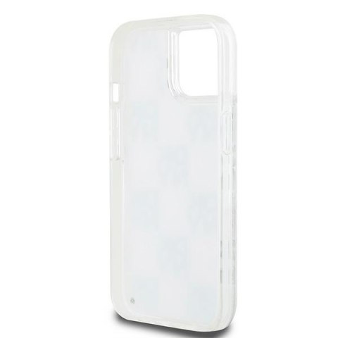 DKNY DKHCP15SLCPEPT iPhone 15 / 14 / 136.1" biały/white hardcase Liquid Glitter Multilogo