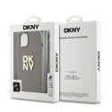 DKNY DKHCP15SPBSWSE iPhone 15 / 14 / 13 6.1" beżowy/beige hardcase Wrist Strap Stock Logo