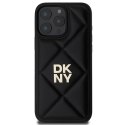 DKNY DKHCP16XPQDSLK iPhone 16 Pro Max 6.9" czarny/black Quilted Stack Logo